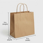 Twisted Bag Kraft Medium (9x9x5)