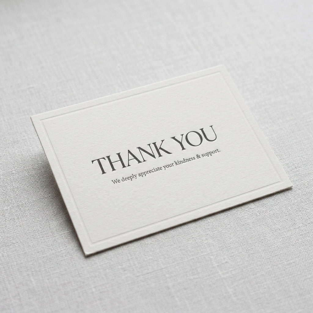 Thankyou/Compliment Cards