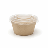 Bagasse Bowl with Lid – 2oz