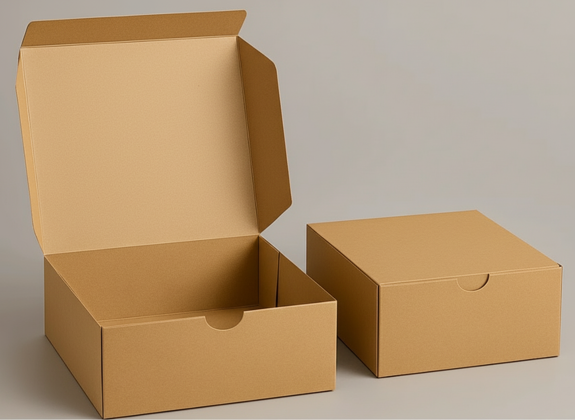 Kraft Cake Box Without window – 12 x 12 x 4