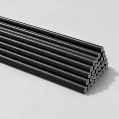 premium 8mm black paper drinking straws eco-friendly biodegradable design for cafes – PackItUp Pakistan