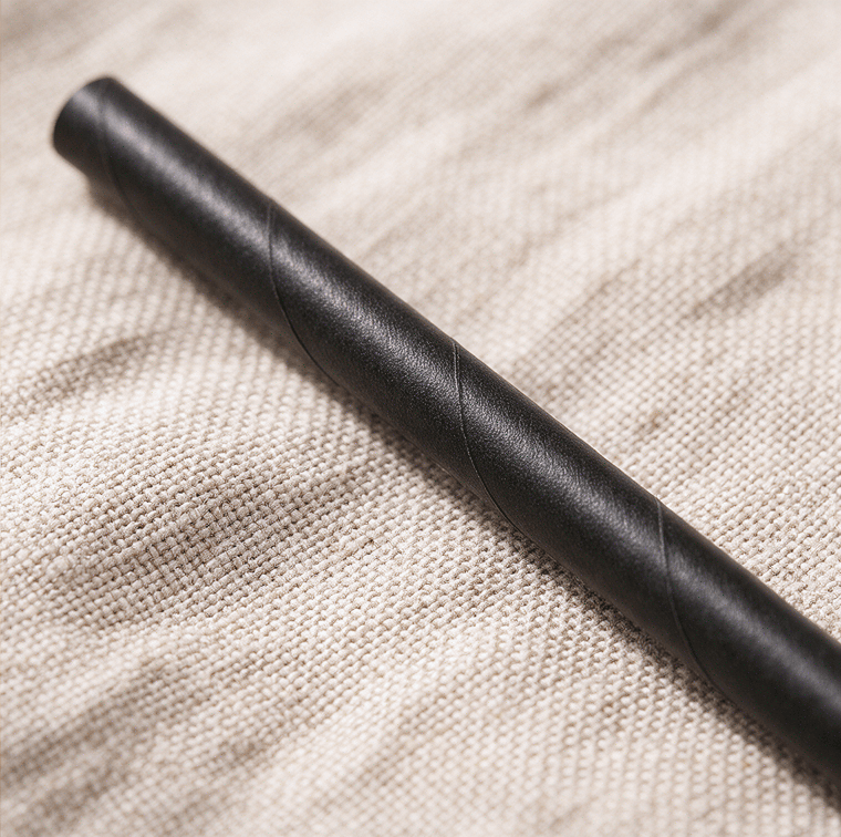 8mm Premium Black Paper Straws