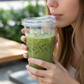 Real Life – Close-up Sipping from Flip Tab