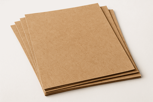 kraft paper sheets 90gsm brown eco-friendly wrapping and packing paper – PackItUp Pakistan